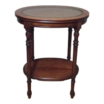 Pedestal table or harness in wood