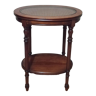 Pedestal table or harness in wood