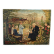 La leçon de catéchisme, huile sur toile