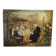 La leçon de catéchisme, huile sur toile