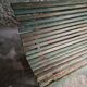 French garden bench in wood and iron, 1950s