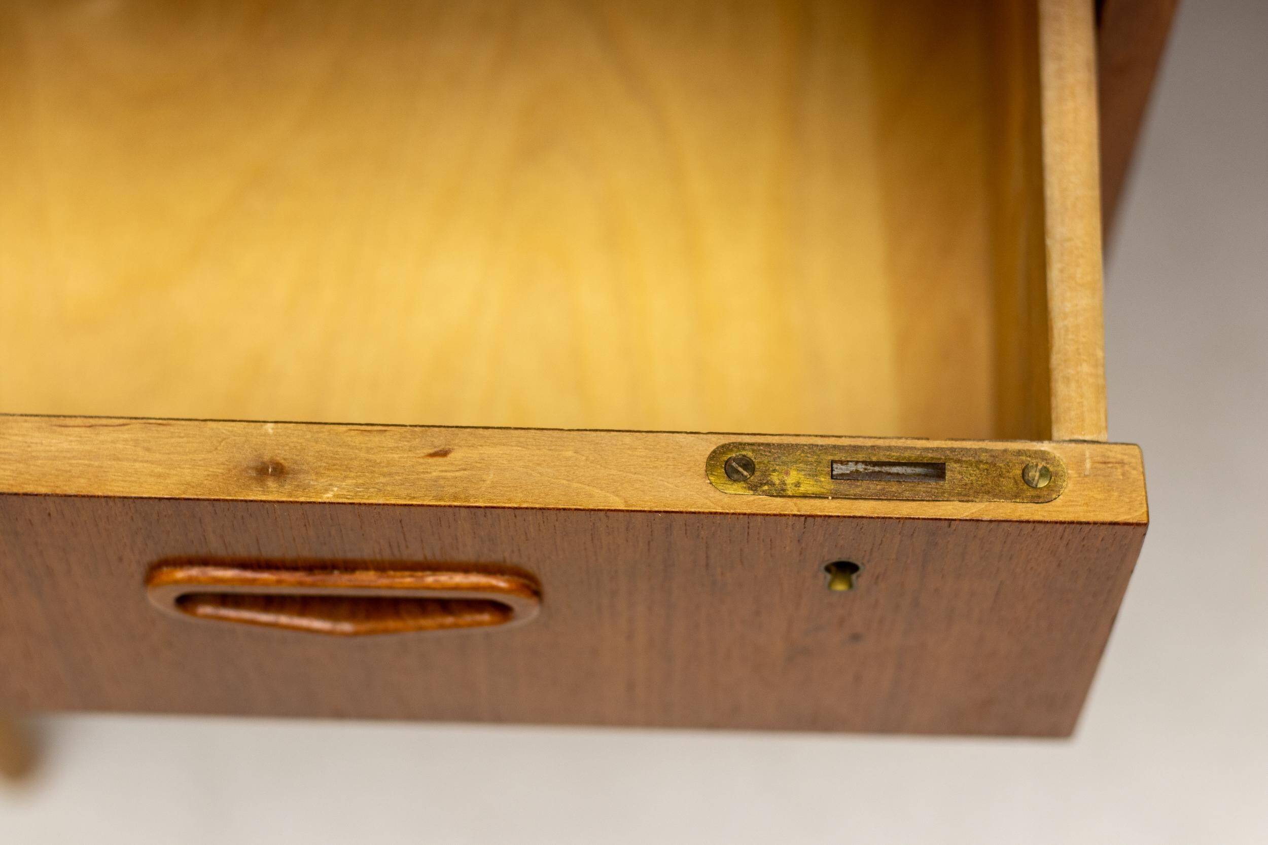 H.P. Danish modern bureau in teak
