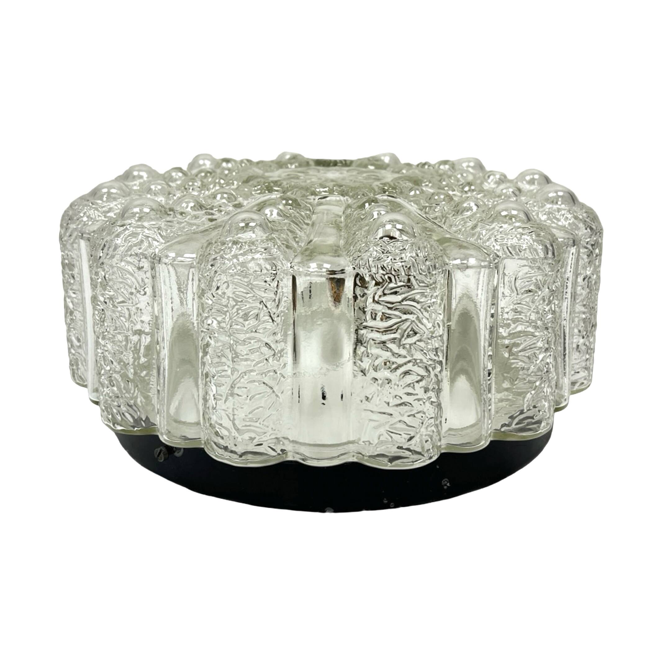 Sirius ceiling lamp designed by H. Tynell, Glashütte Limburg, Germany 1970