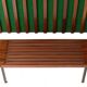 Vintage Wall-Mounted Hall-Stand with a Bench, Italy 1970's