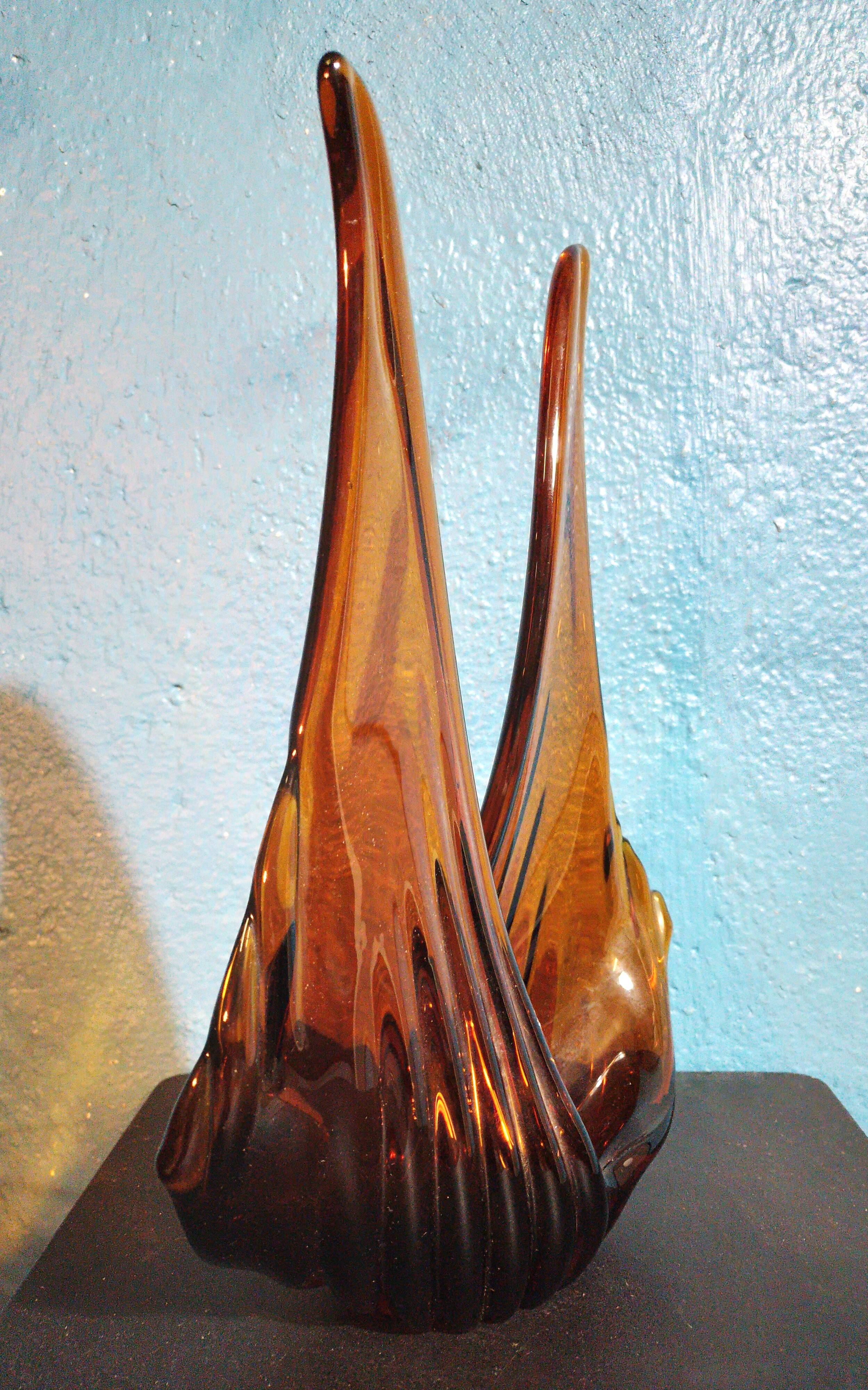 Centre de table "Voilier" 1970s