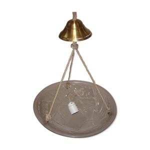 suspension en verre art