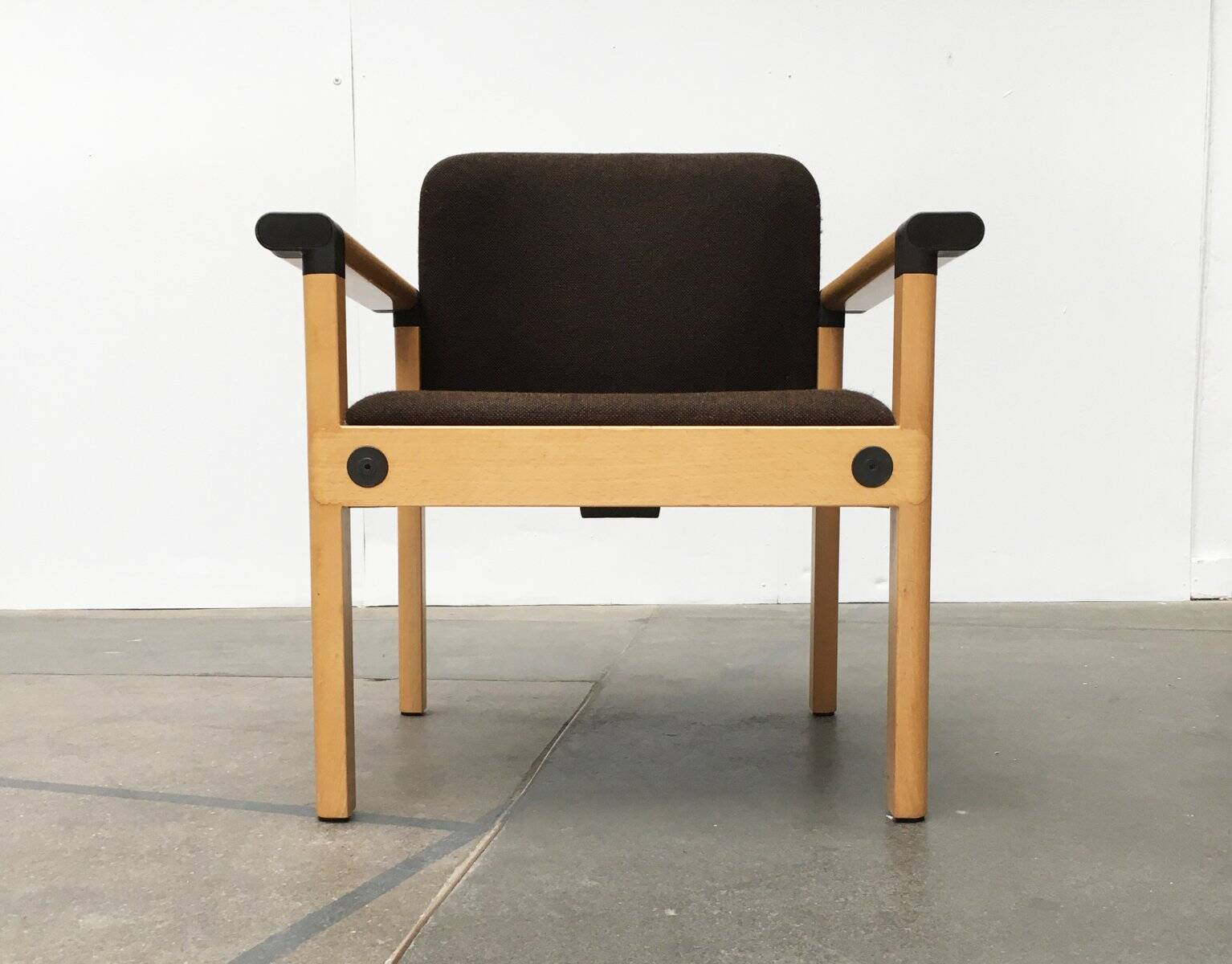 Mid-century Series 77 armchairs by Gerd Lange for Schlapp Möbel, 1970s, set of 4.