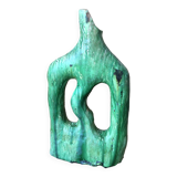 Tamegroute pottery in glazed terracotta