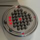 Backlit aluminium solitaire, 1970