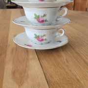 3 vintage Belgian cups from Maison R. Michiels (St Nicolas Waes)