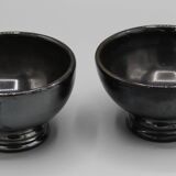 2 vintage design ceramic cups accolay
