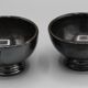 2 vintage design ceramic cups accolay