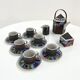 Tea service Scenario Metropol by Barbara Brenner for Rosenthal, 1990