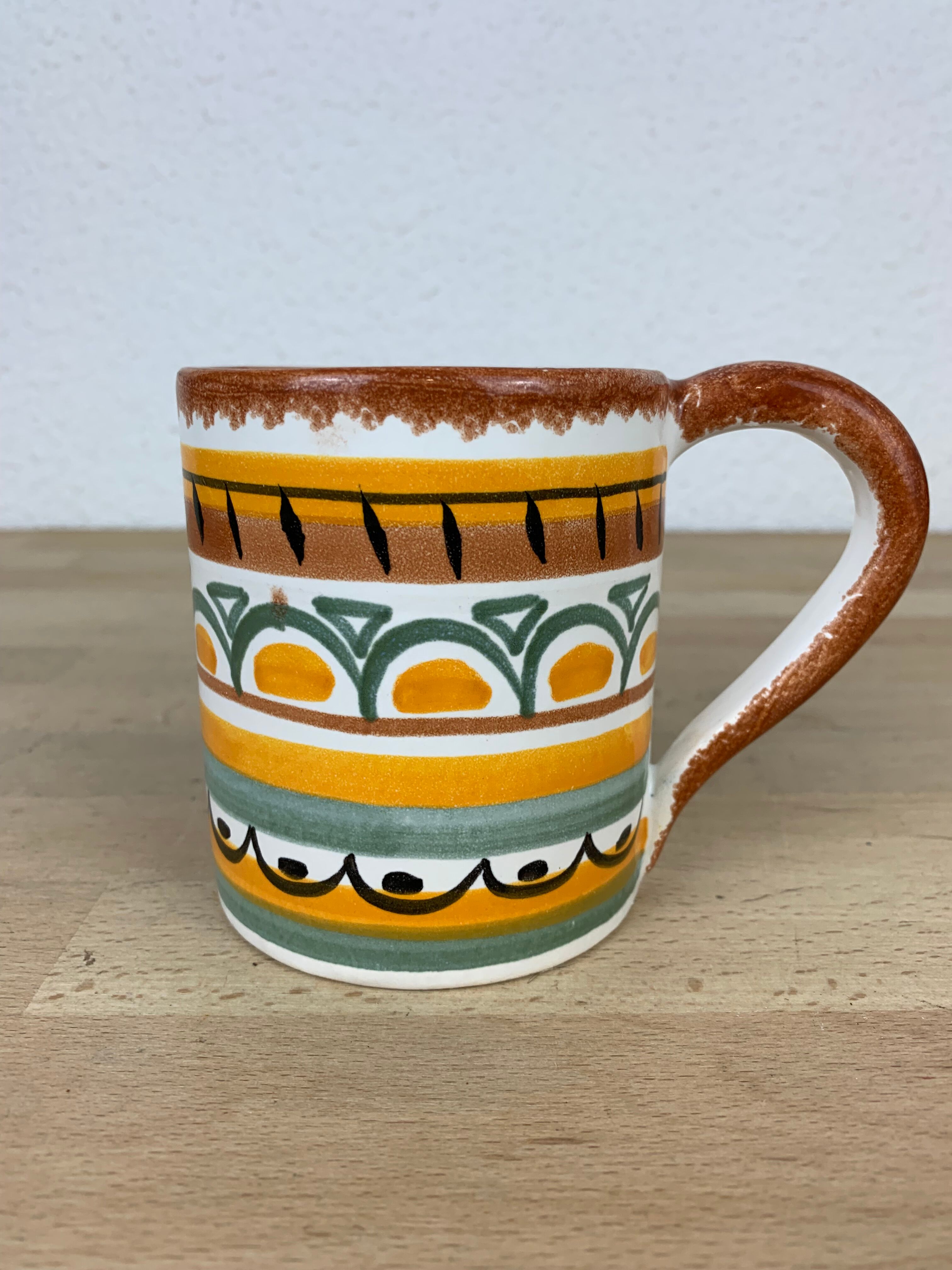 Mug Henriot Quimper ceramic