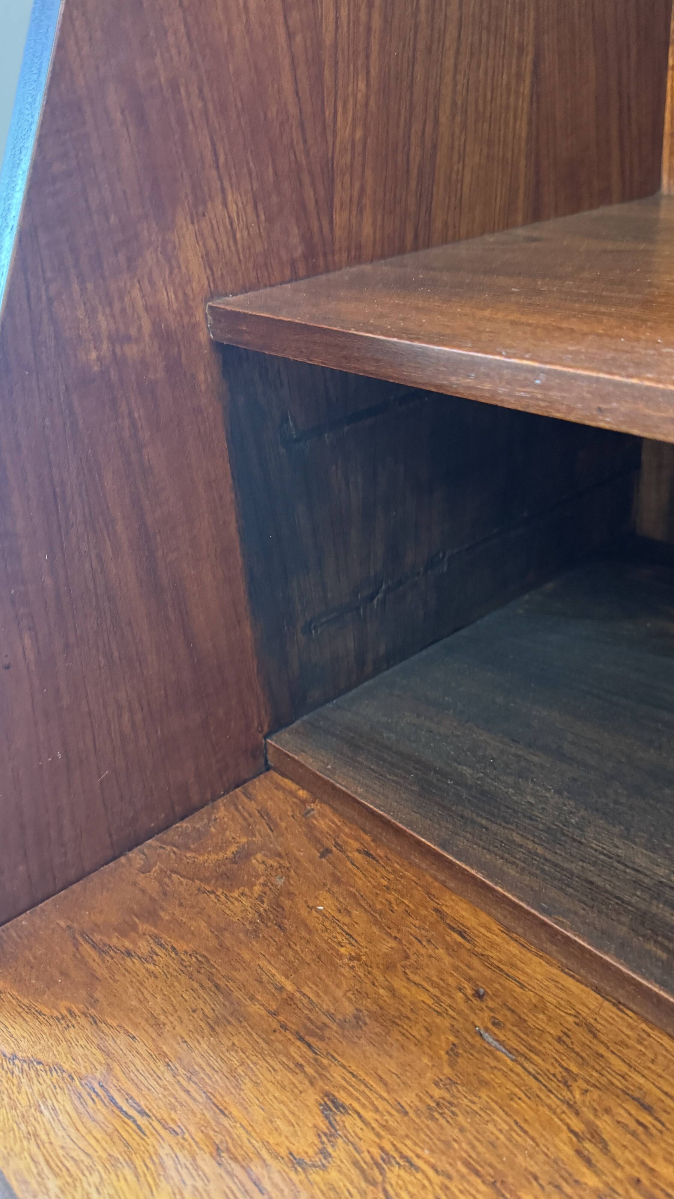 Mid century secretaire desk