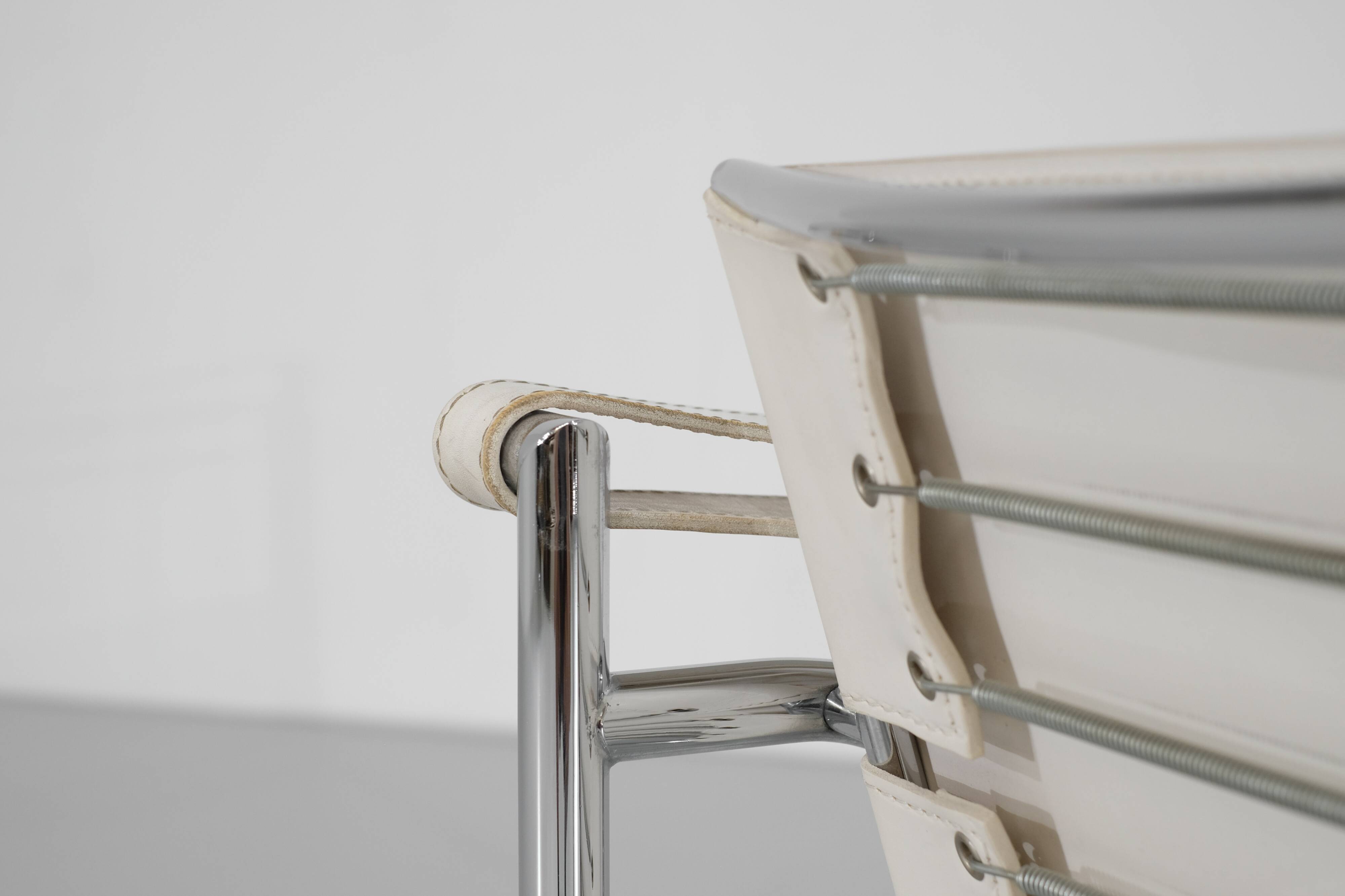 Fauteuil " LC1 " de Le Corbusier pour Cassina, Italie 1929.