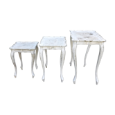 Tables gigognes style florentin
