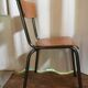 Vintage school chair