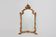 Grand miroir baroque en bois doré du XXe siècle de style Louis XV