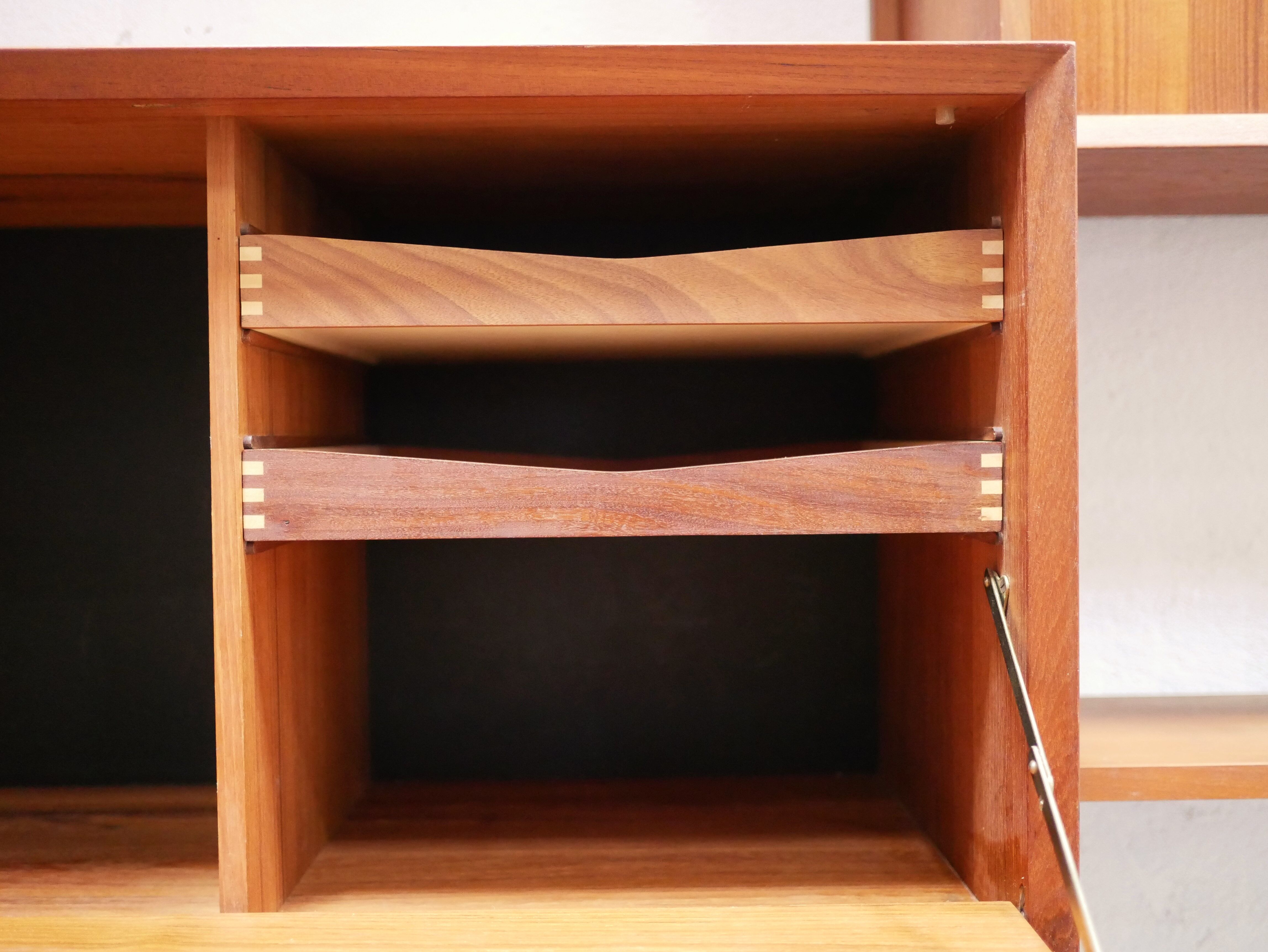 Royal System Scandinavian Modular Wall Shelves by Poul Cadovious for Cado Editions