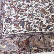 Pakistani carpet wool and silk handmade 190x295 cm