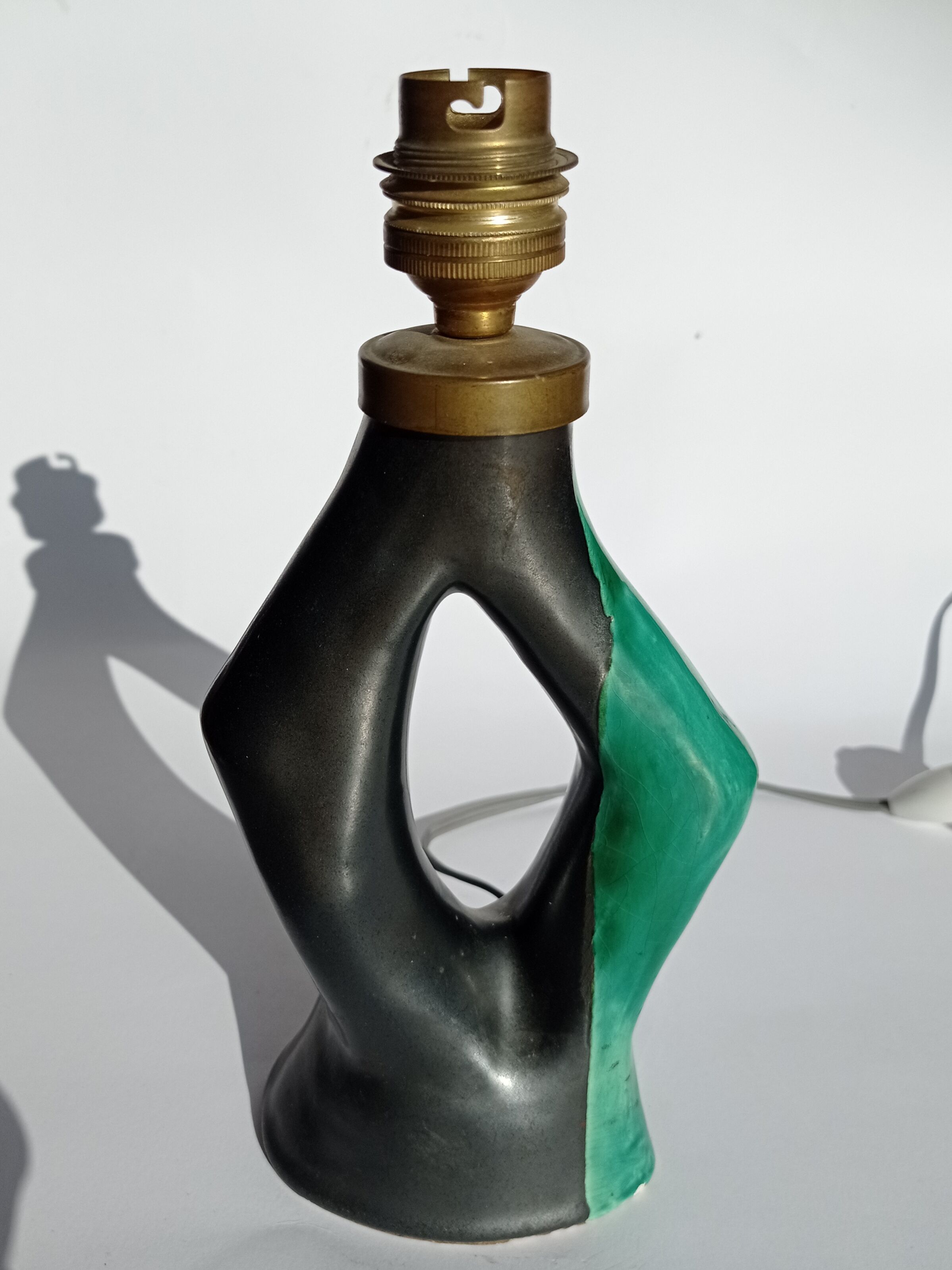 Lampe en céramique années 60