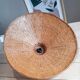 Vintage wicker pendant lamp