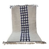 Handmade wool Berber rug 250x150 cm