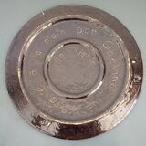 Vintage Dauphiné dish in glazed terracotta Gaetana Vines decor