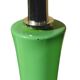 Green apple metal bedside lamp, in the style of Laurel.