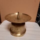 Brass candle pique