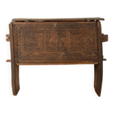 Coffre de mariage turkmène antique