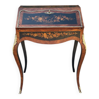 Napoleon III style sloping desk