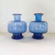 7 vases midcentury modern par Per Lutken pour Holmegaard, Danemark