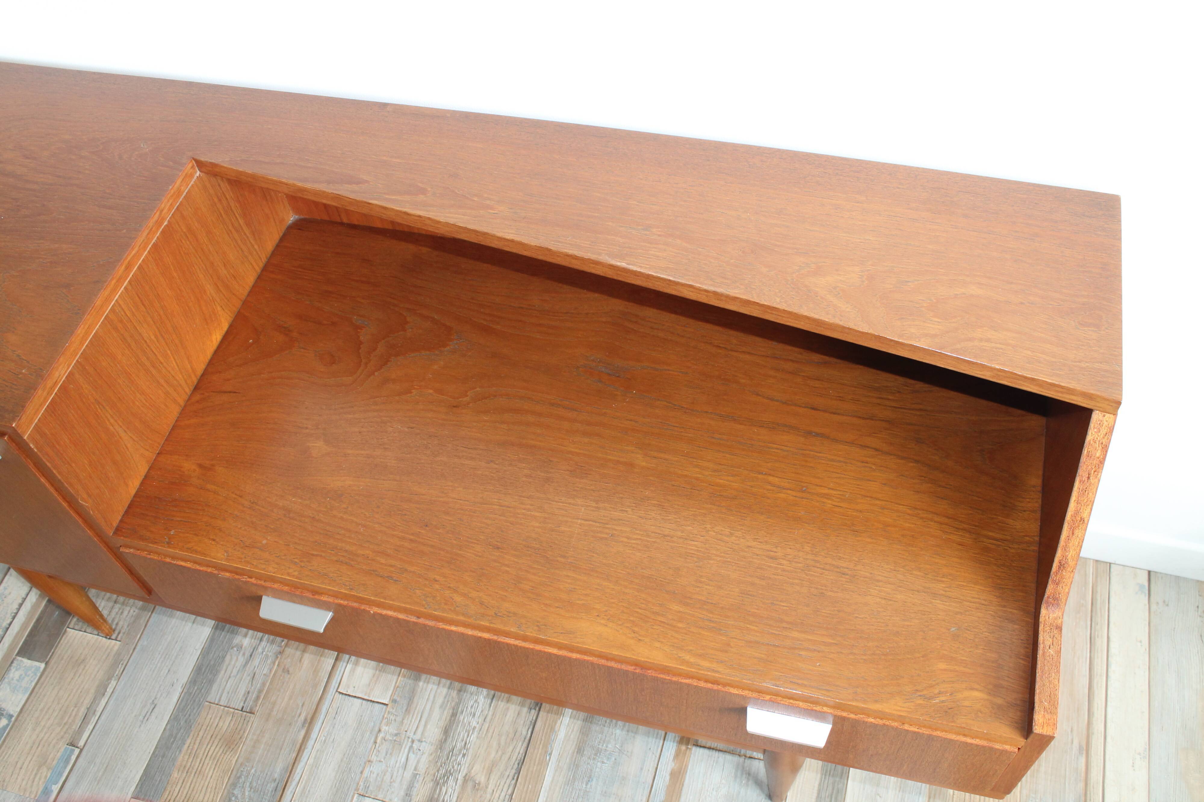 Scandinavian TV furniture enfilade from the 60s