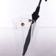 Plexiglass Umbrella Stand Charles Hollis Jones with brass accents, 1970