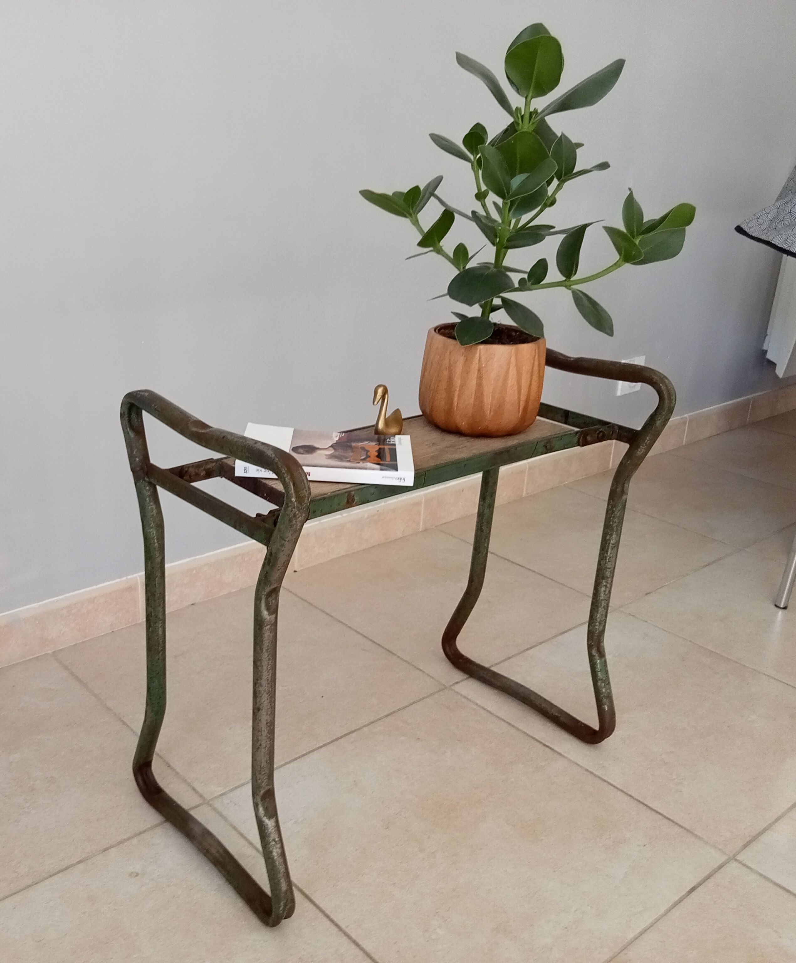 Vintage gardener's stool