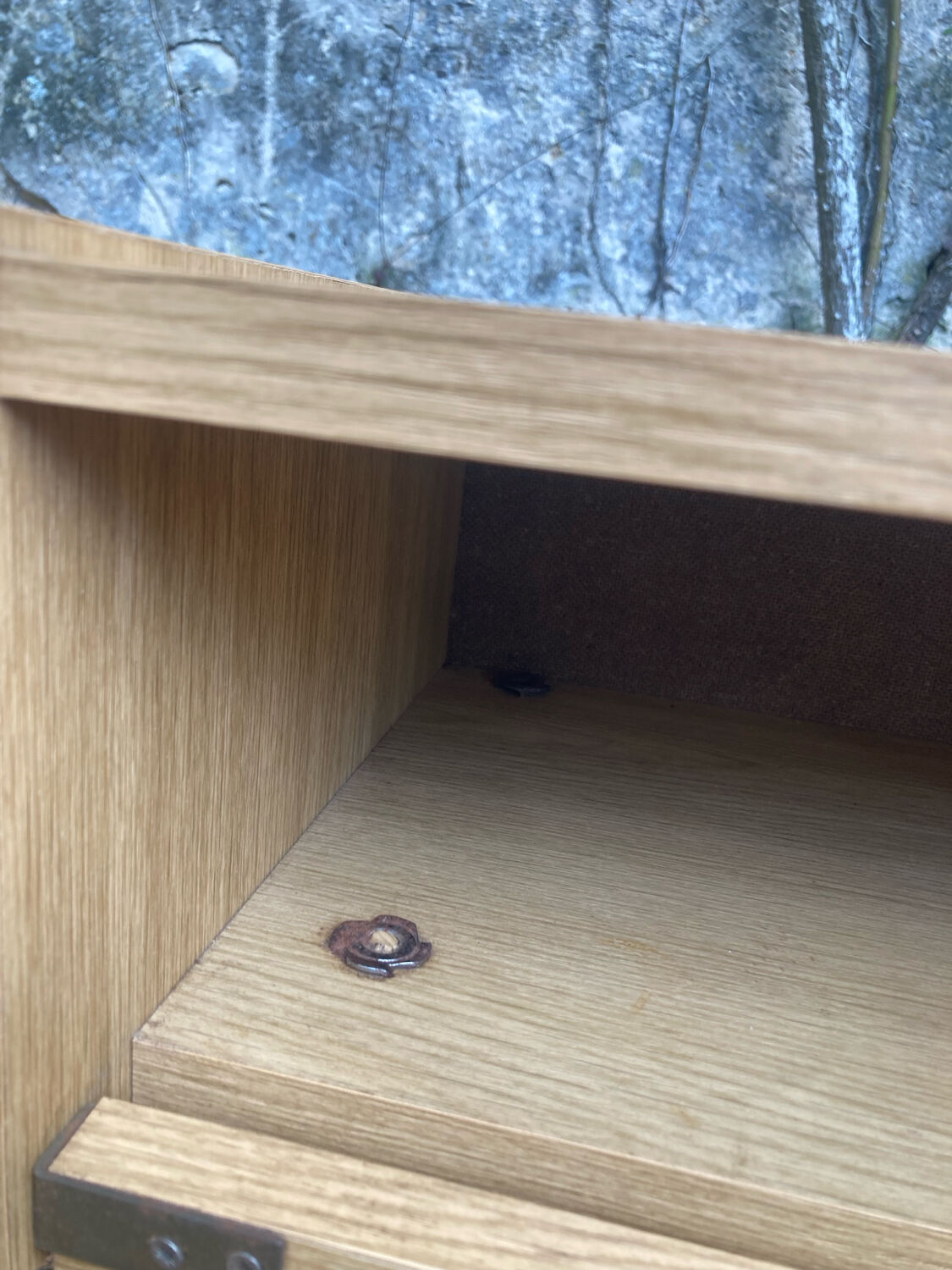 Pair of vintage bedside tables