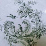 6 flat earthenware plates by Gien