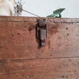 Old wooden box