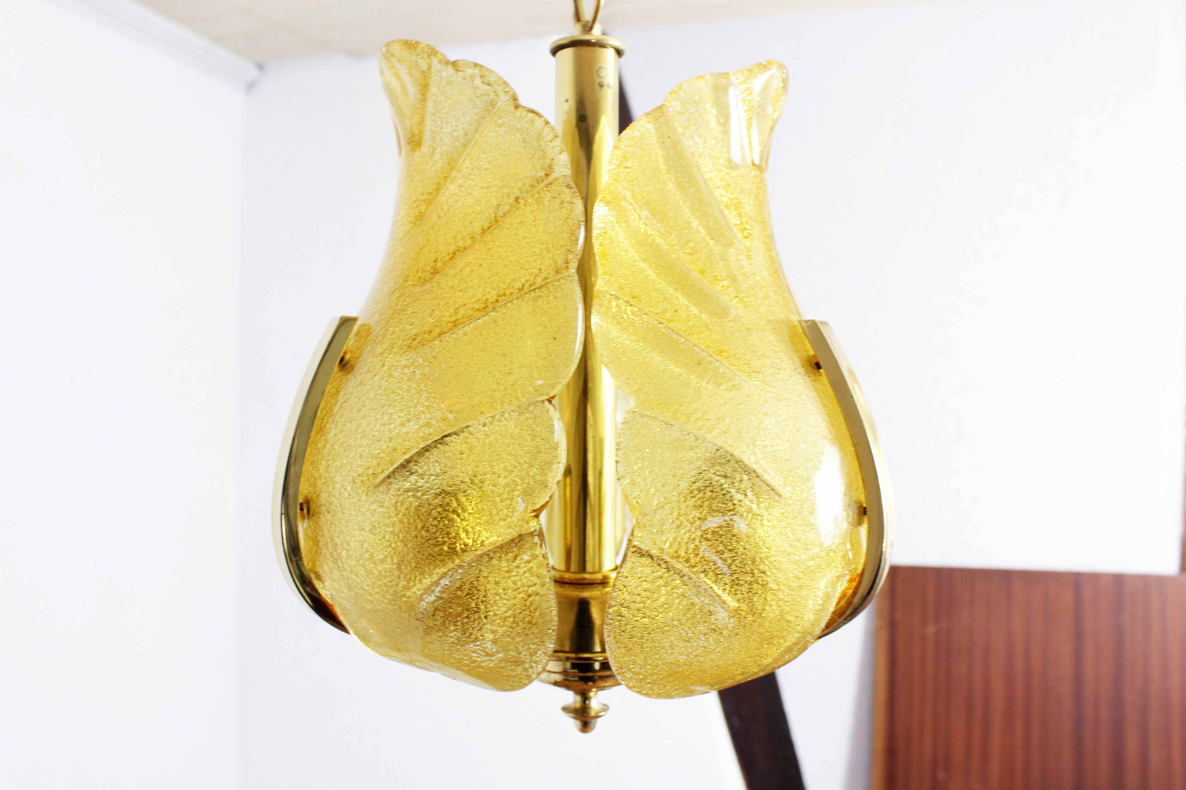 Suspension by Carl Fagerlund in Murano glass 1960