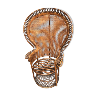 Emmanuelle rattan armchair