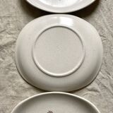 Plats en grès vintage