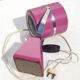 Purple metal floor lamp from the 70s, space age