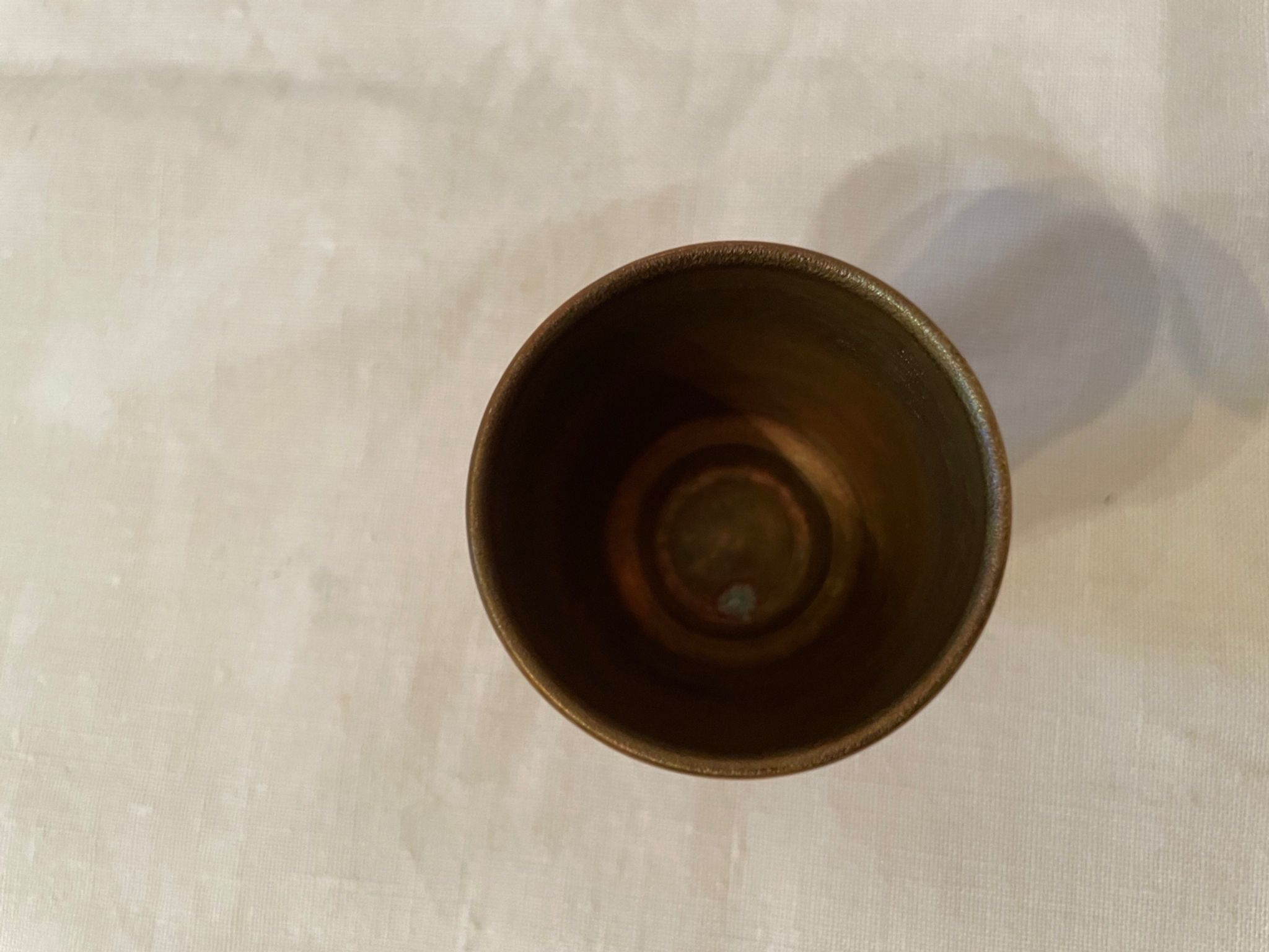 Coquetier doré