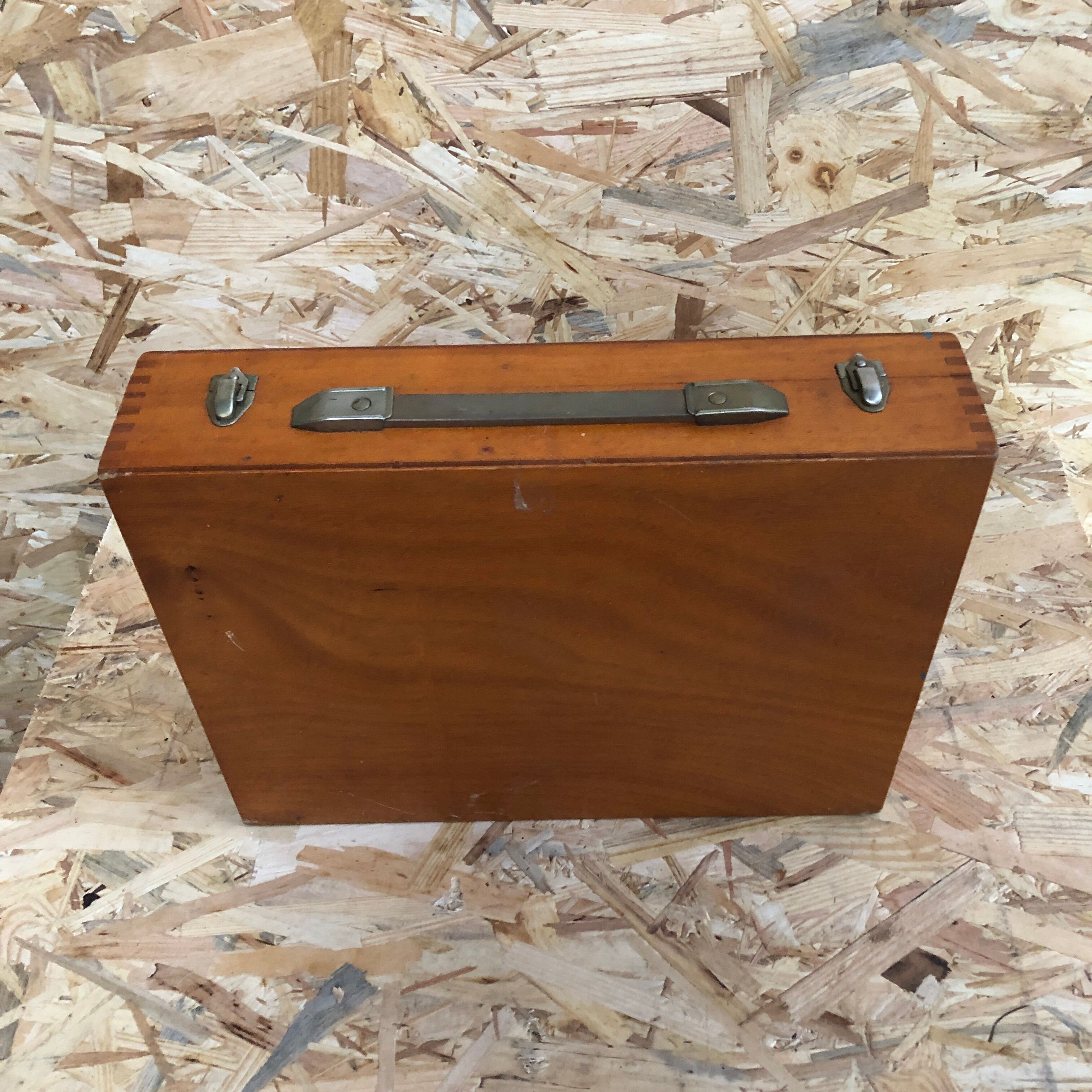 Old wood painter's case