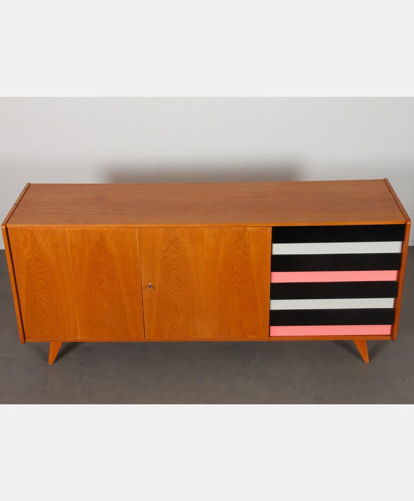 Oak enfilade by Jiri Jiroutek, model U-460, 1960