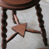 Pair of tripod stools
