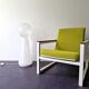 Reupholstered lounge chair by Tjerk Reijenga and Friso Kramer for Pilastro, The Netherlands 1960's