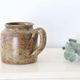 Pyrite sandstone jug, vintage